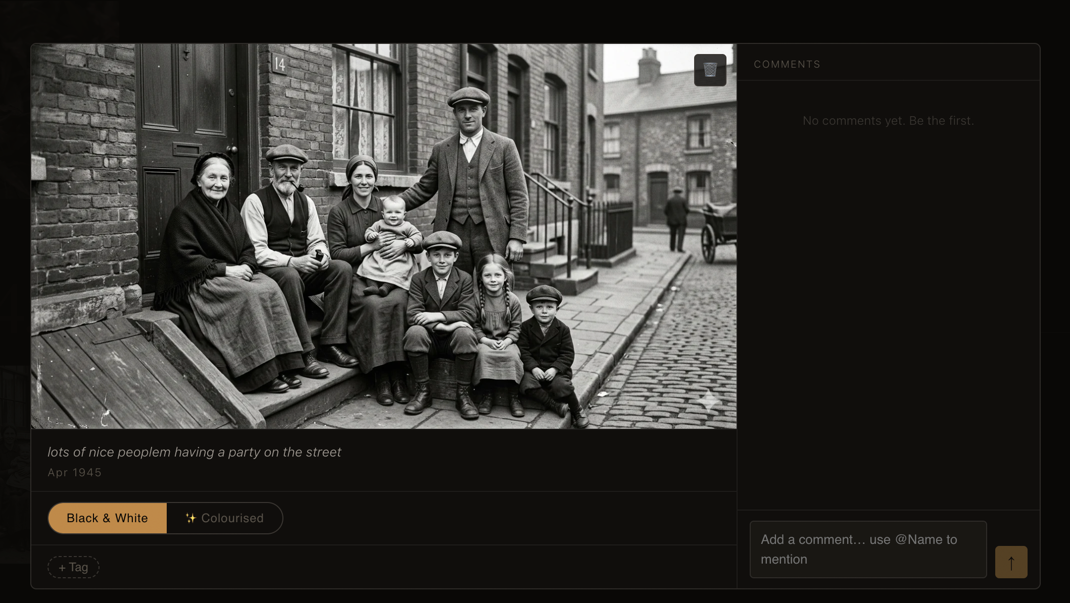 Black and White Photo